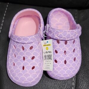 Kids Purple Slip-On Shoes